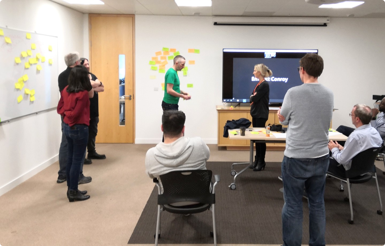 Image showing a workshop of the team